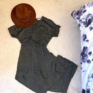 Olive Drab Green Jumpsuit